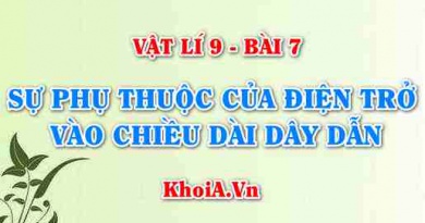 Sự phụ thuộc của Điện trở vào Chiều dài dây dẫn, Công thức liên hệ giữa điện trở và chiều dài dây dẫn - Vật lý 9 bài 7